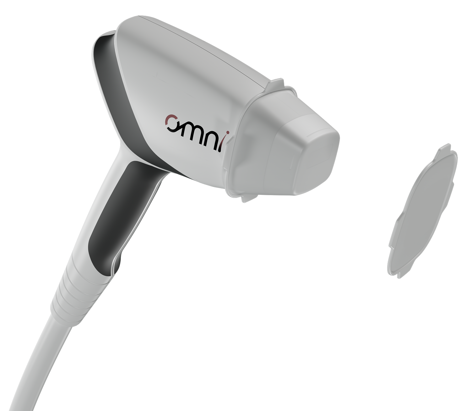 The OMNI handpiece with the Spritz aloe-based applicator